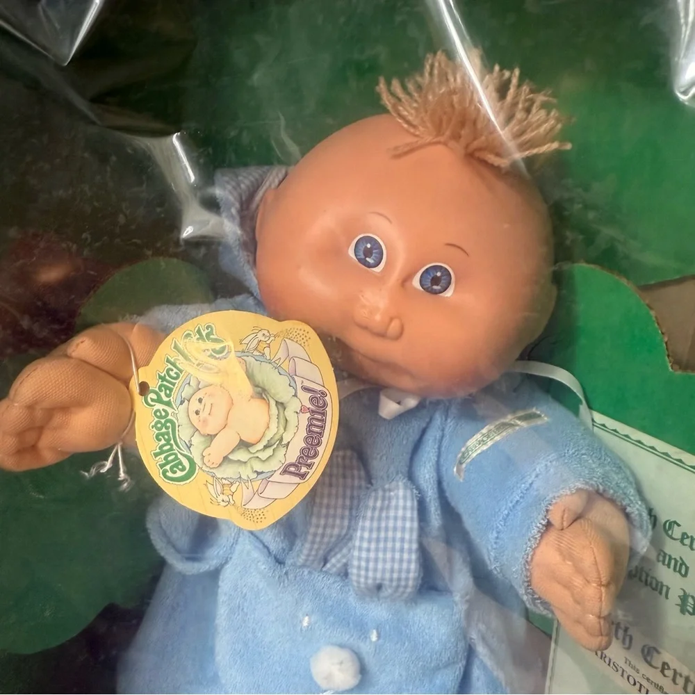 New Vintage 1985 Cabbage Patch Kids Preemie March of Dimes Edition Coleco